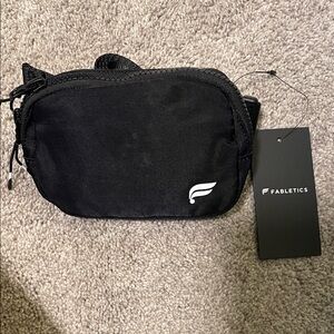 New Fabletics Black Belt Bag for Women